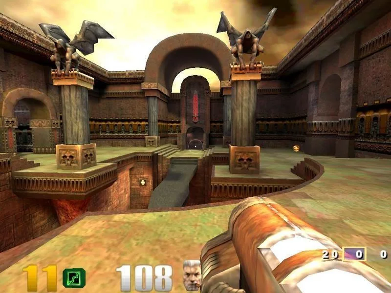 Official Quake III Arena gameplay screenshot